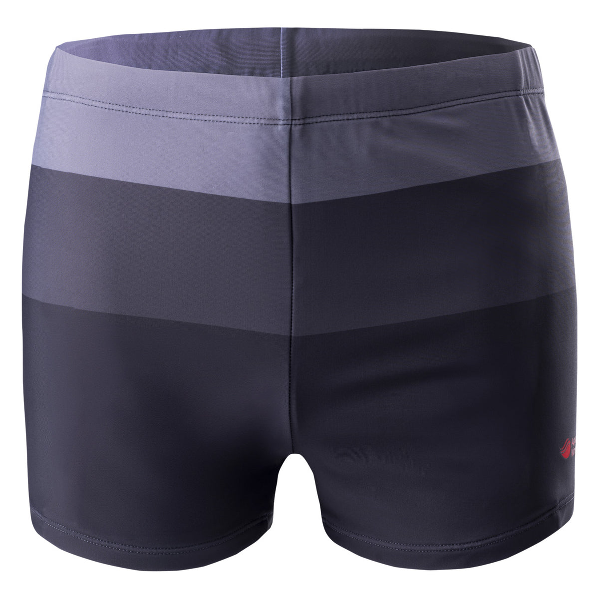 Stripe miesten boxer-uimahousut, harmaa raita