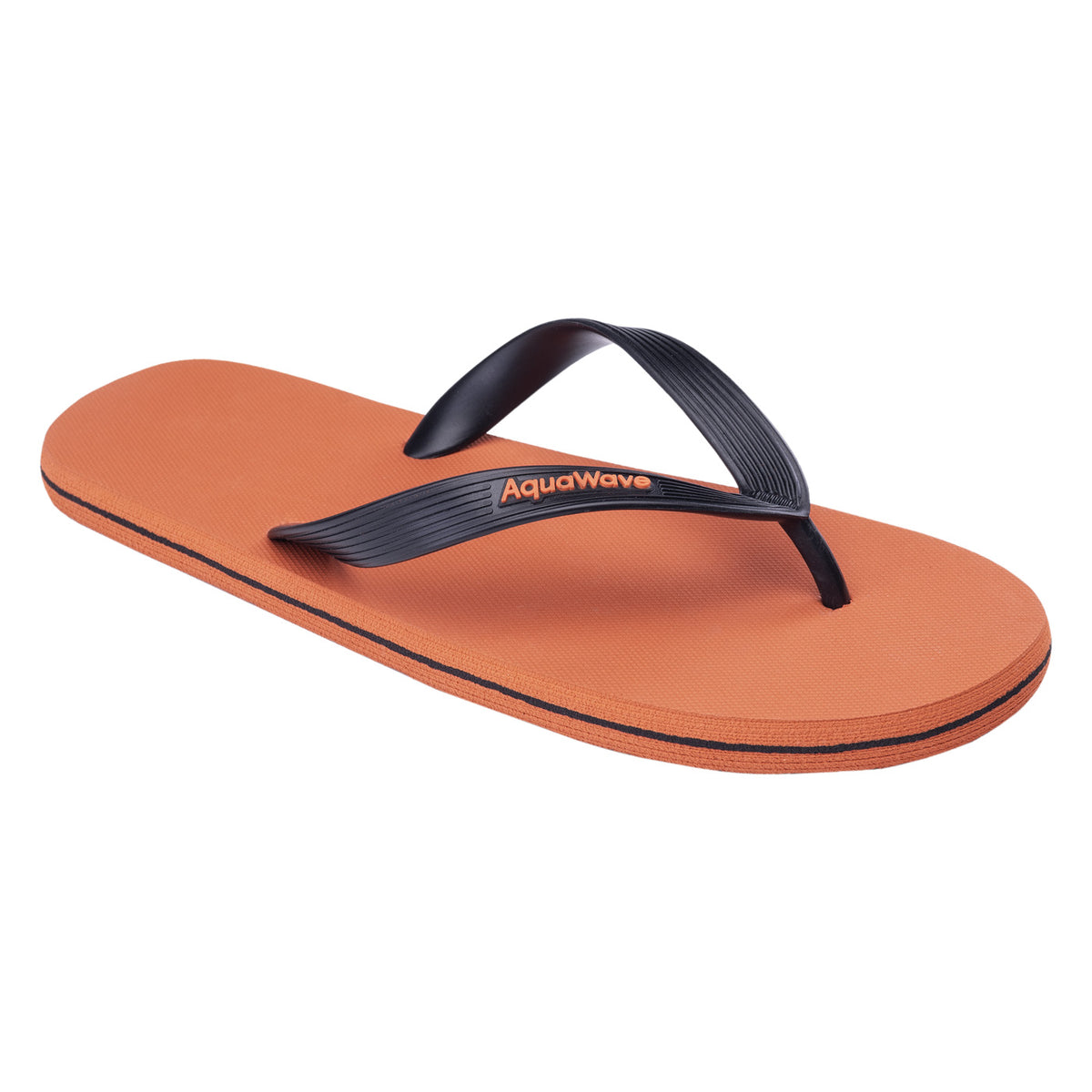 Roboor miesten varvassandaalit, oranssi-musta