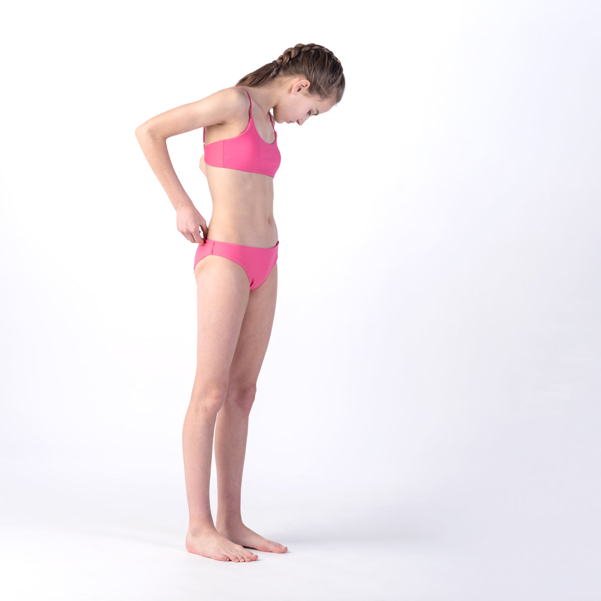 Norte tyttöjen bikinialaosa, pinkki
