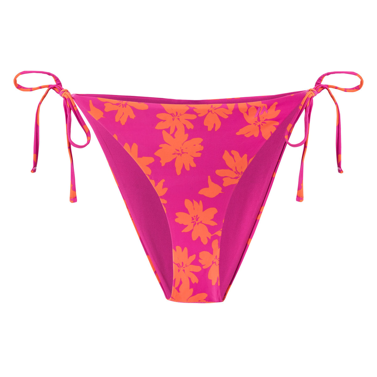 Lady Feni naisten bikinialaosa, oranssikukkainen-pinkki