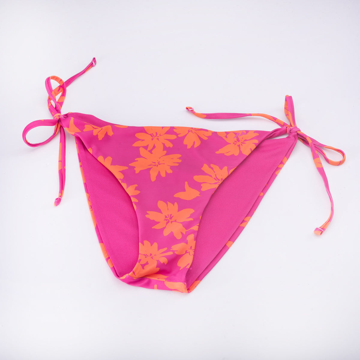 Lady Feni naisten bikinialaosa, oranssikukkainen-pinkki