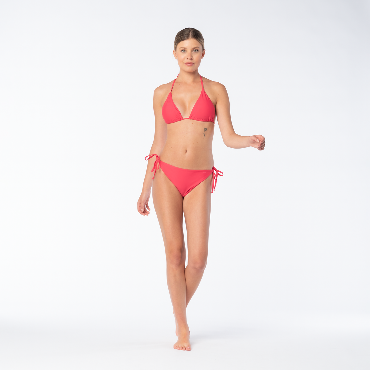 Lady Fibi naisten bikiniyläosa, atsaleanpunainen