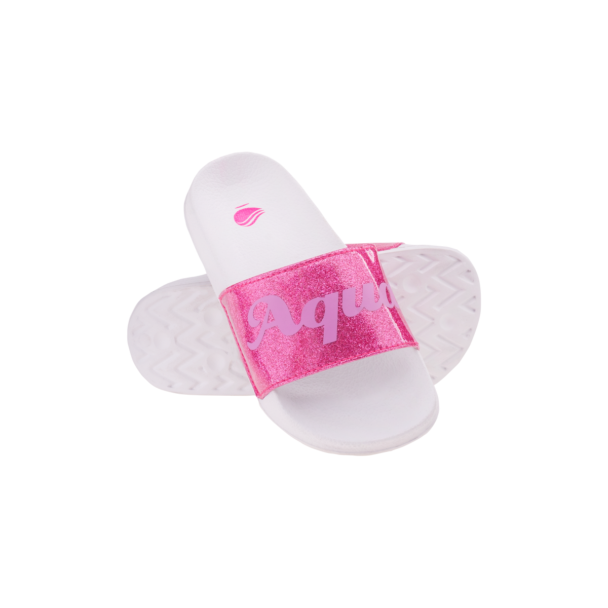 Mirino lasten allastossut, pinkki-valkoinen