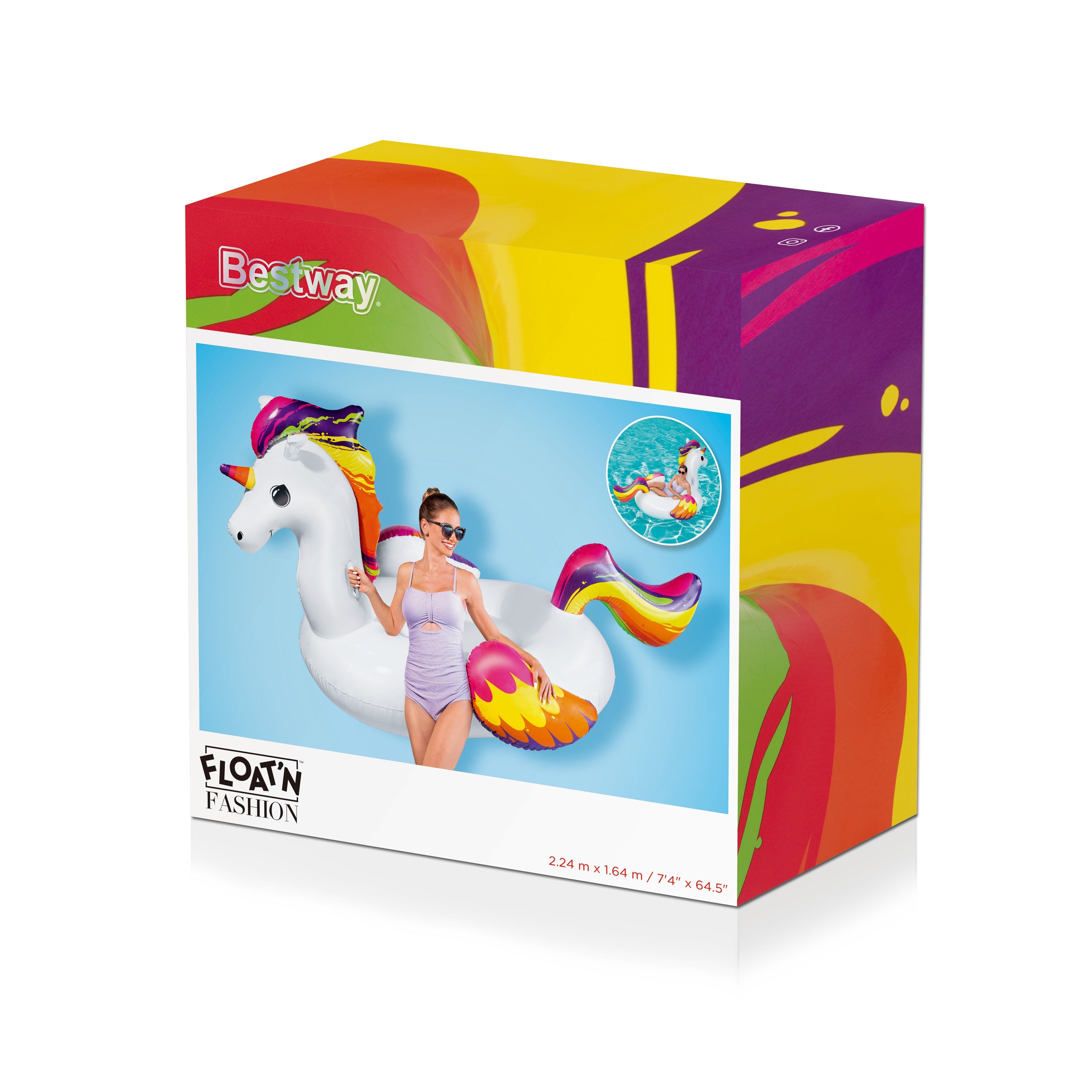 SUPERSIZED UNICORN RIDER 224 X