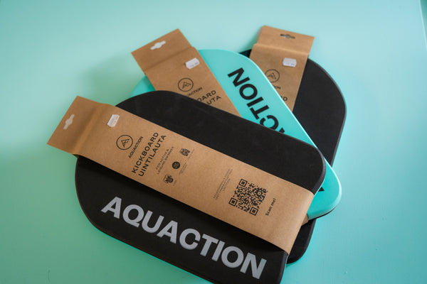 Aqua Kickboard uimalauta, minttu-musta