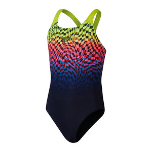 Digital Placement Powerback girls swimsuit