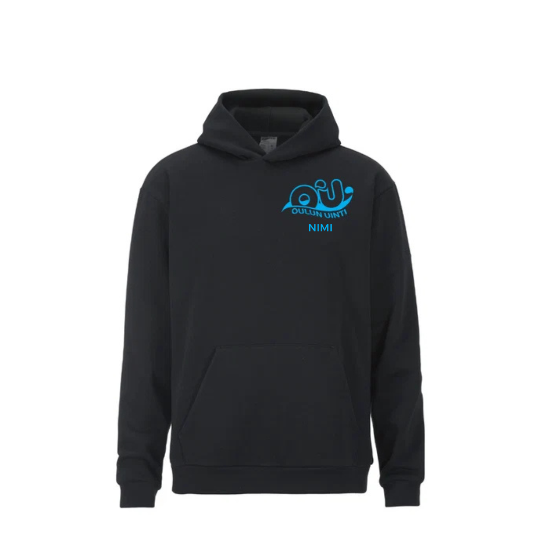Nuorten Basic Active Hoody, musta - Oulun uinti