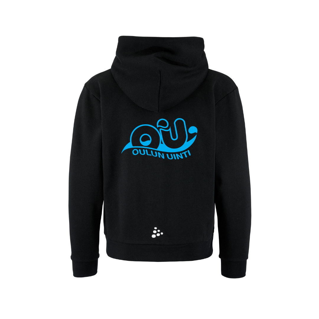 Youth Zip-Up Community 2.0 Logo Fz Hoodie - Oulu Swimming