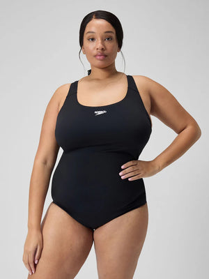 Speedo Eco Enduranc naisten plus size -uimapuku – musta