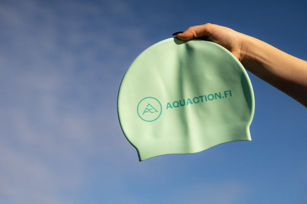 Aquaction swimming cap, 4 different colors