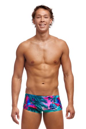 The Beach men's swimming trunks