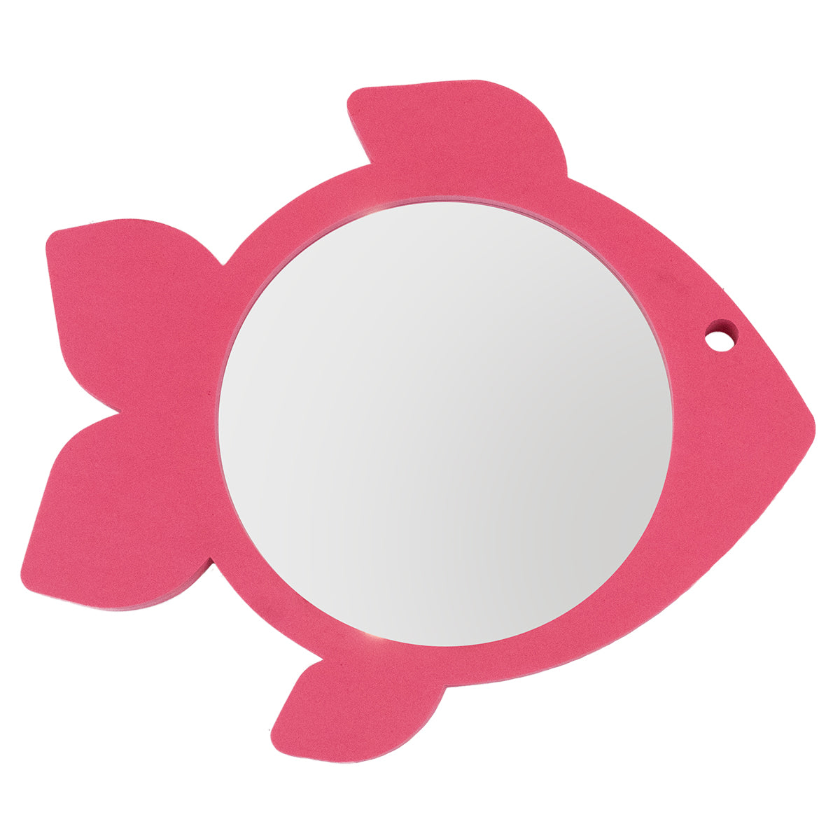Bath & Pool Mirror kelluva peili, Pink & White Fish
