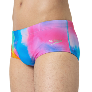 13.5cm Club Training Allover Brief men's swimming trunks, colorful