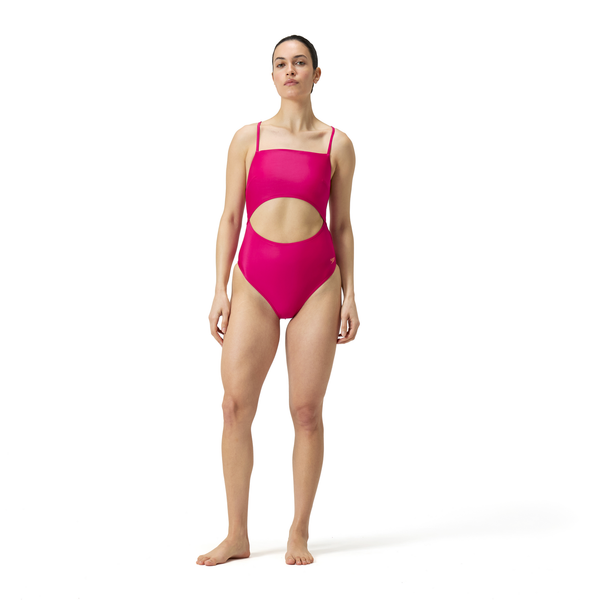 New on Trend women's swimsuit, fuchsia