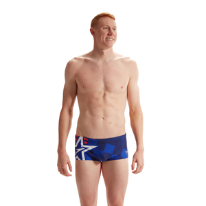 Placement Digital 17cm Brief miesten uimahousut, tähti