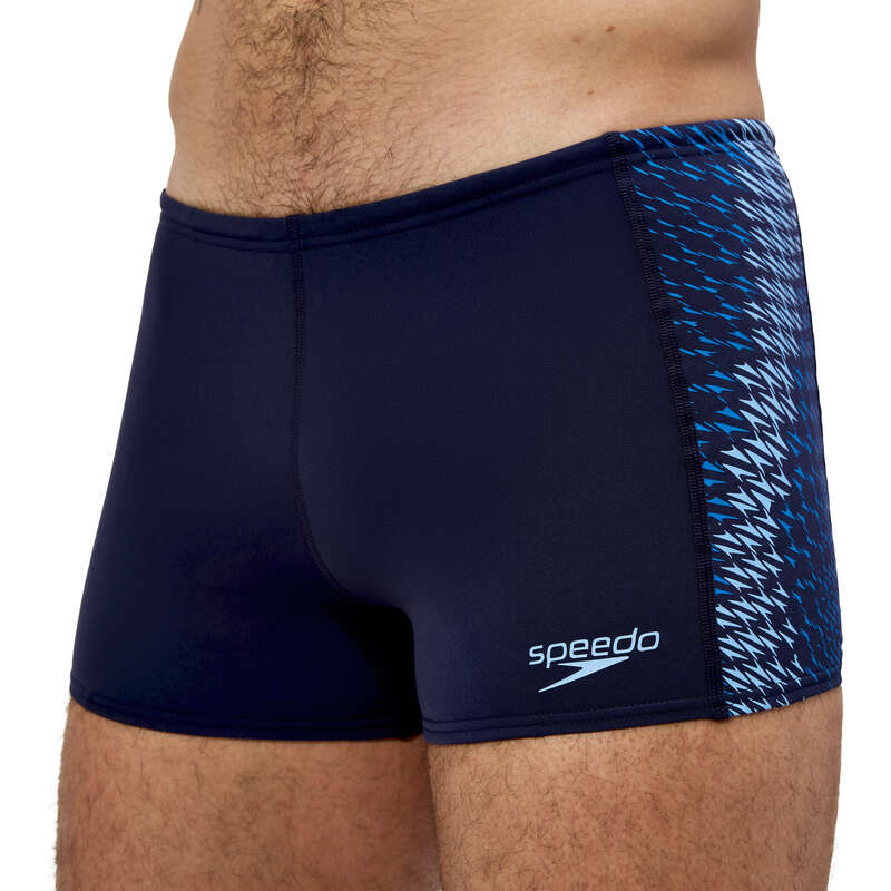 End+ Tech Panel Aquashort men's swimming shorts, black-blue