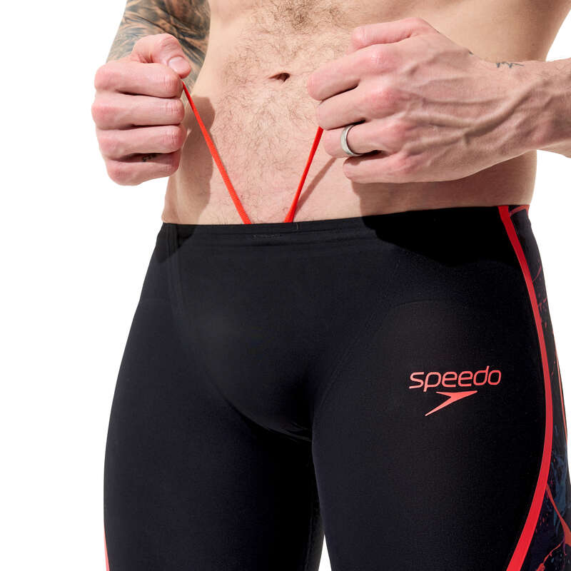 Fastskin LZR Pure Intent 2.0 Printed Jammer miesten kilpapuku, musta-oranssi