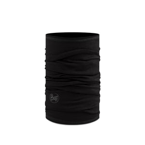 Buff Tube Scarf Merino Lightweight Jr Solid Black