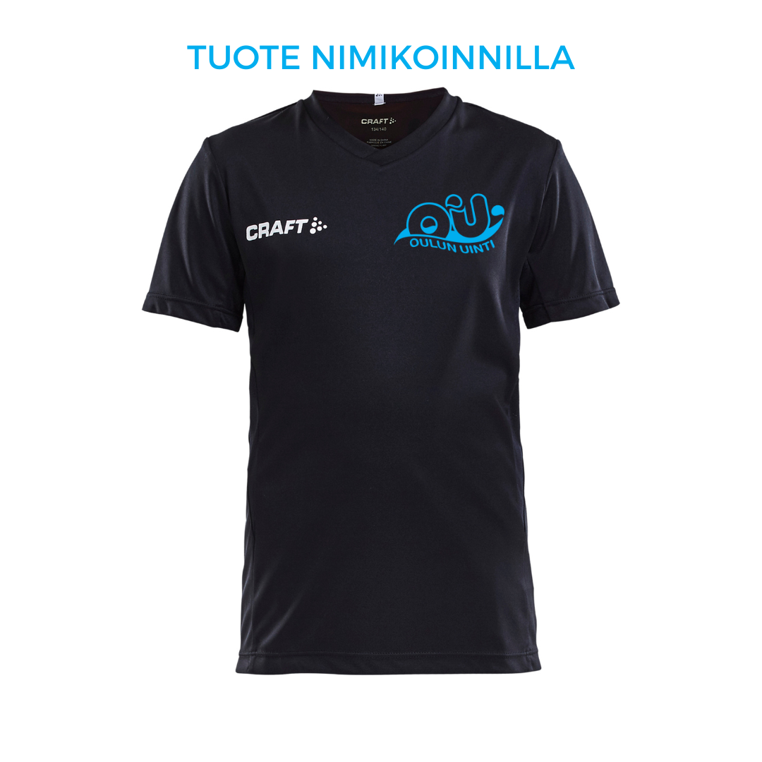 Youth Squad Go Jersey T-shirt - Oulu Swimming + name printing