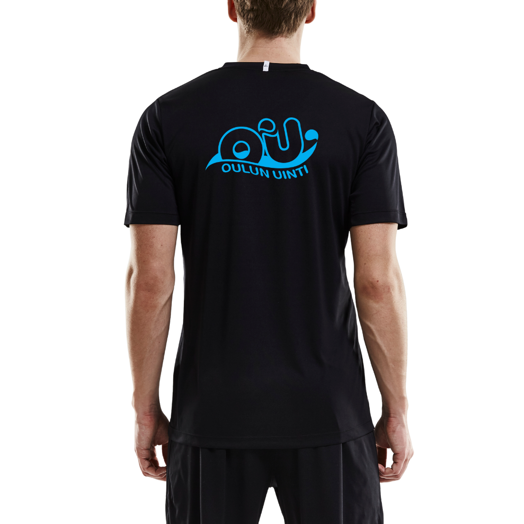 Men's Squad Go Jersey T-shirt - Oulu swimming + name printing
