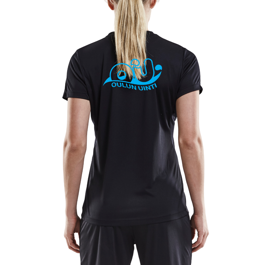 Women's Squad Go Jersey T-shirt - Oulun Uinti + name print