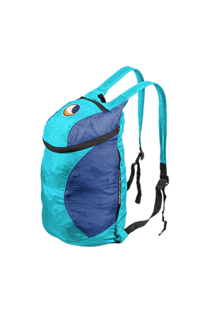 Mini Backpack, turquoise-royal blue
