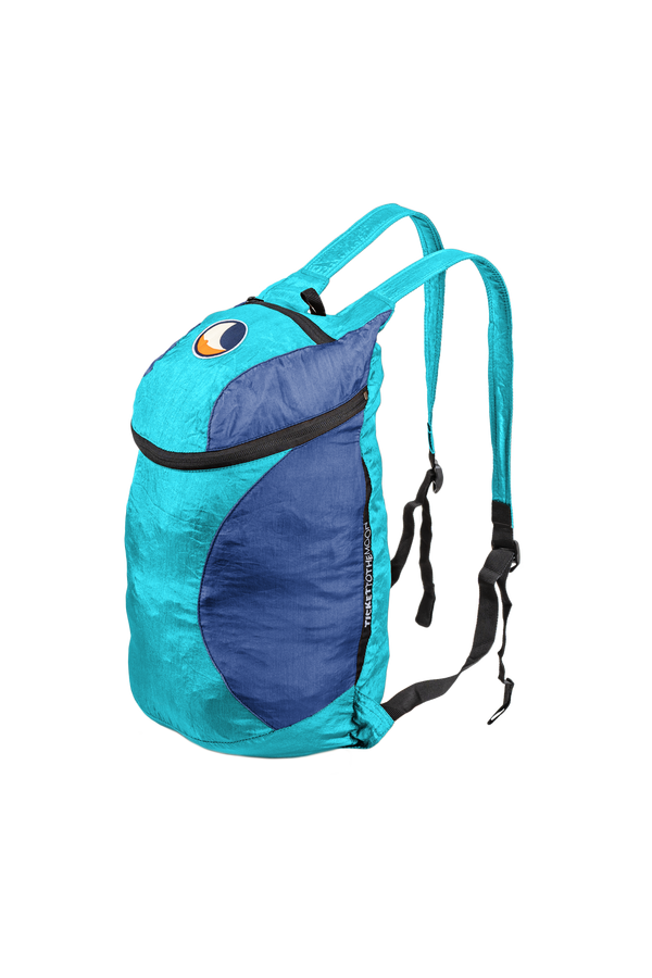 Mini Backpack, turquoise-royal blue