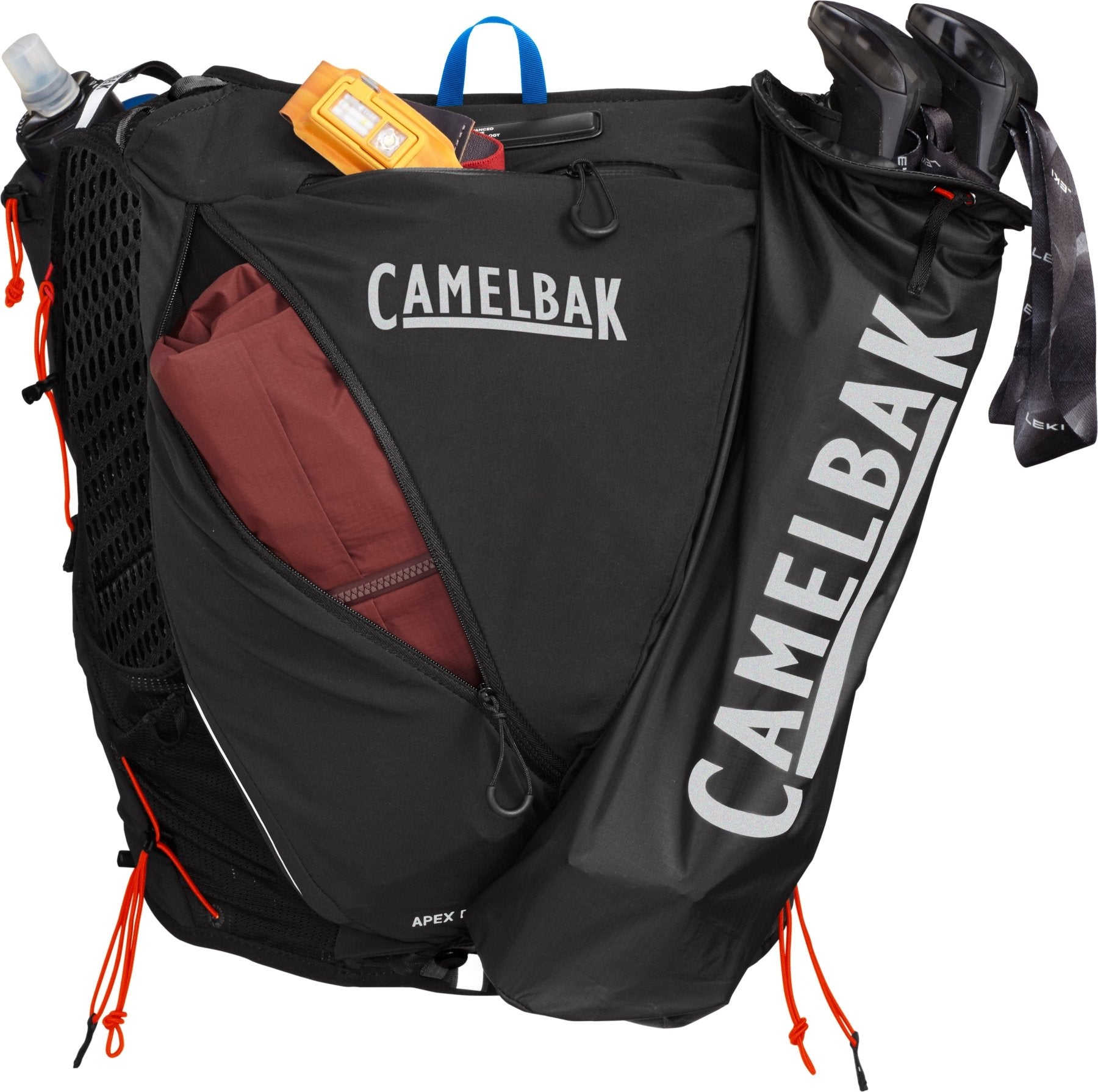 Apex Pro Run Vest 1L Black L juoksuliivi koville tekijöille - Camelbak