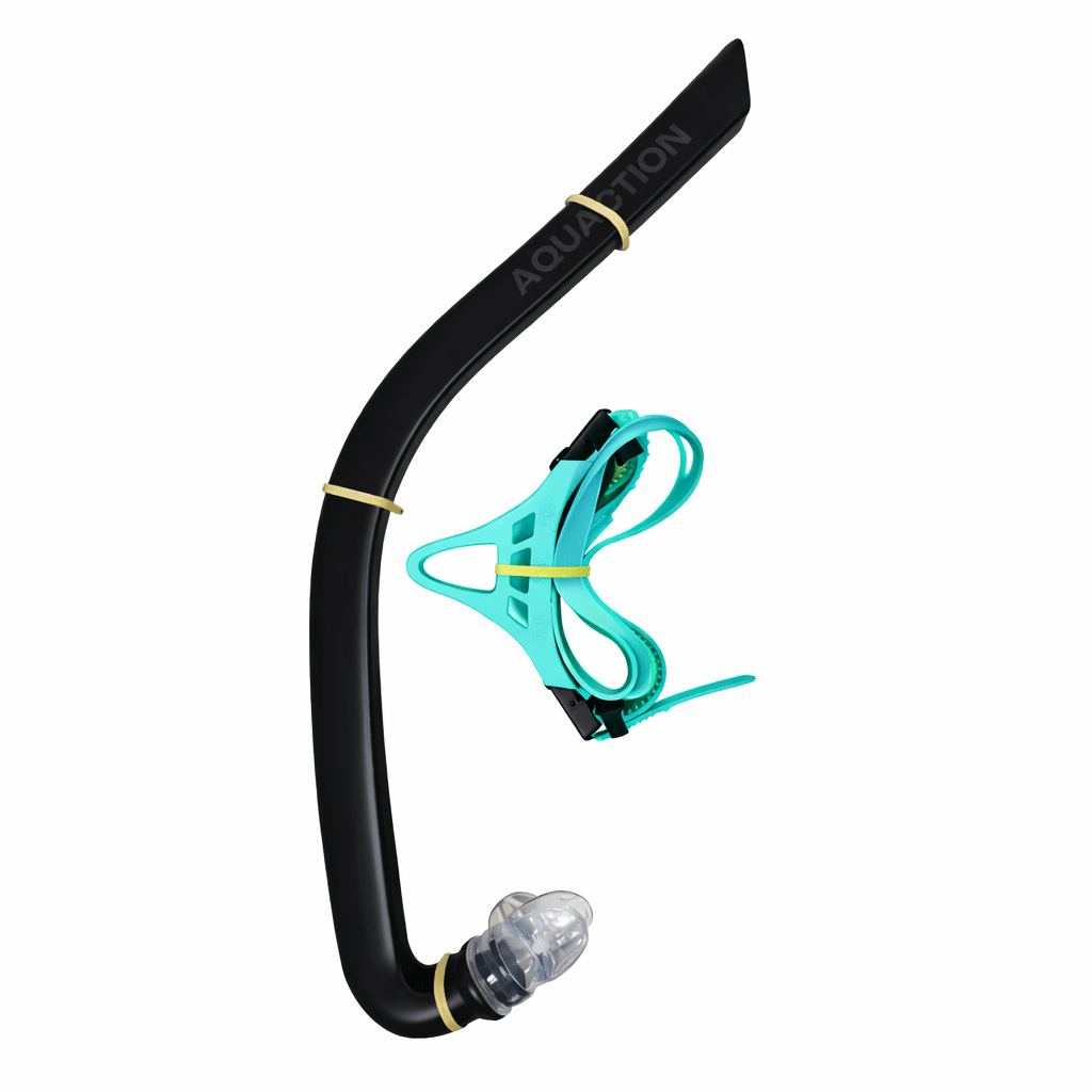 Aqua Center Snorkel keskisnorkkeli, mustaAquaction