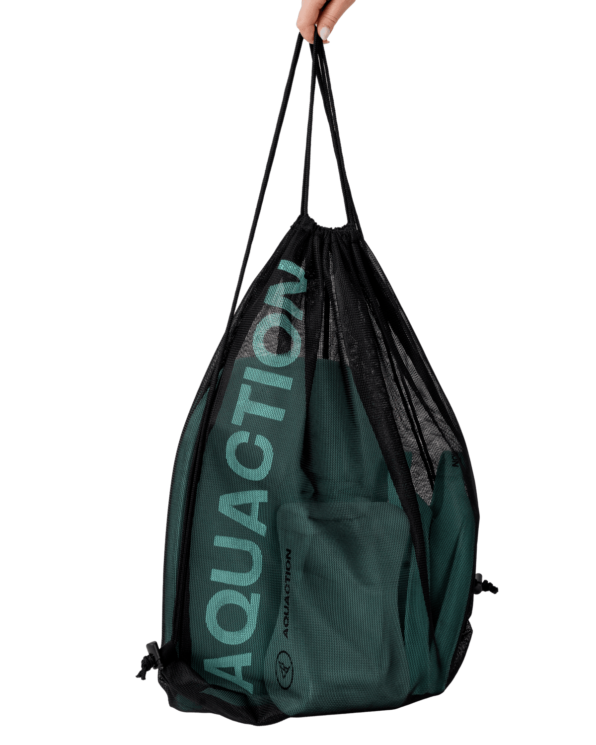 Aqua Mesh Bag varustekassi, musta - Aquaction