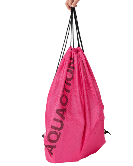 Aqua Mesh Bag varustekassi, pinkkiAquaction