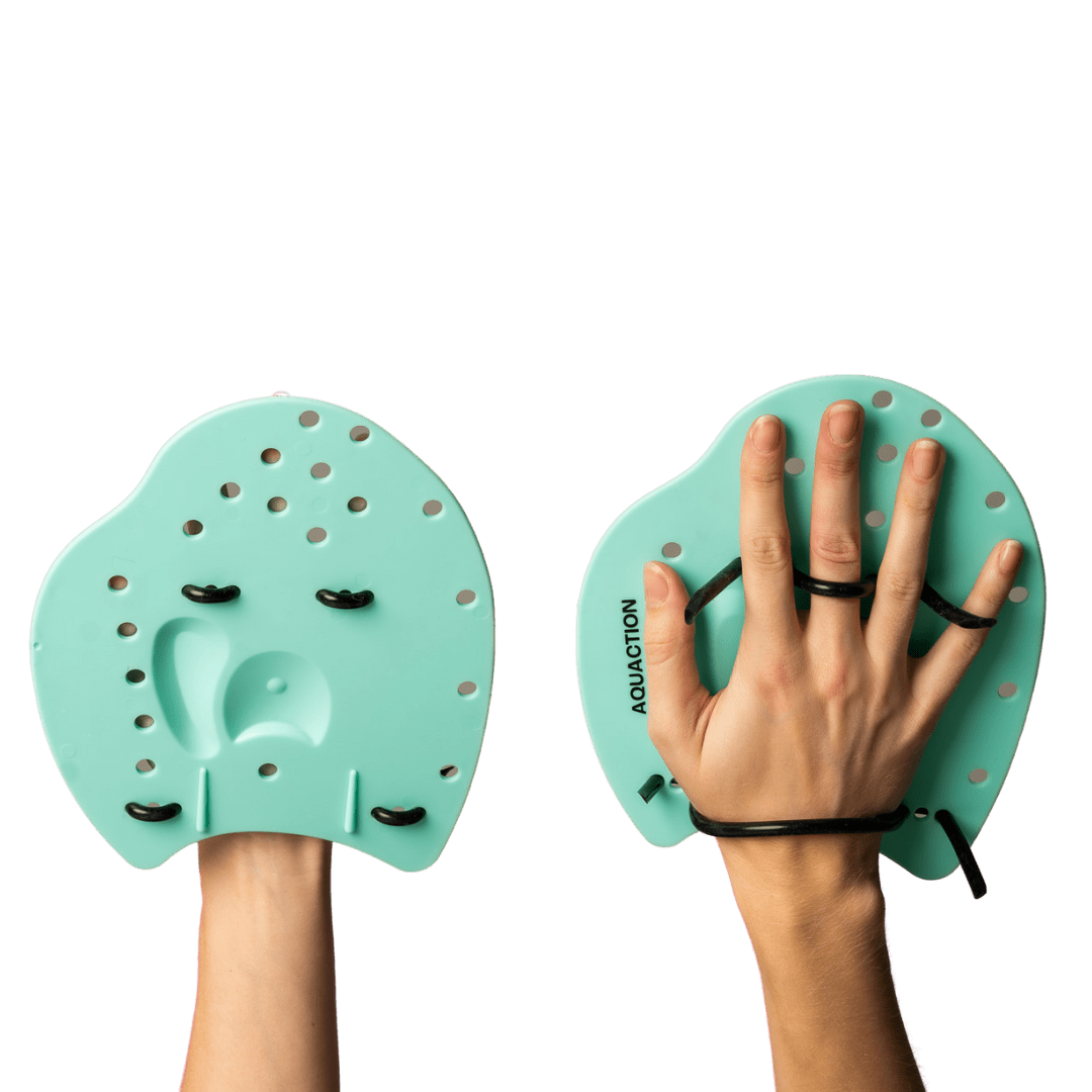 Aqua Paddle käsilattarit, kaikki kolme kokoa vierekkäin - Aquaction