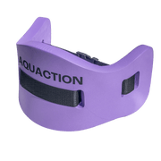 Aquaction tuotepaketti, violetti - vesijuoksuvyö & vesijuoksuhanskat