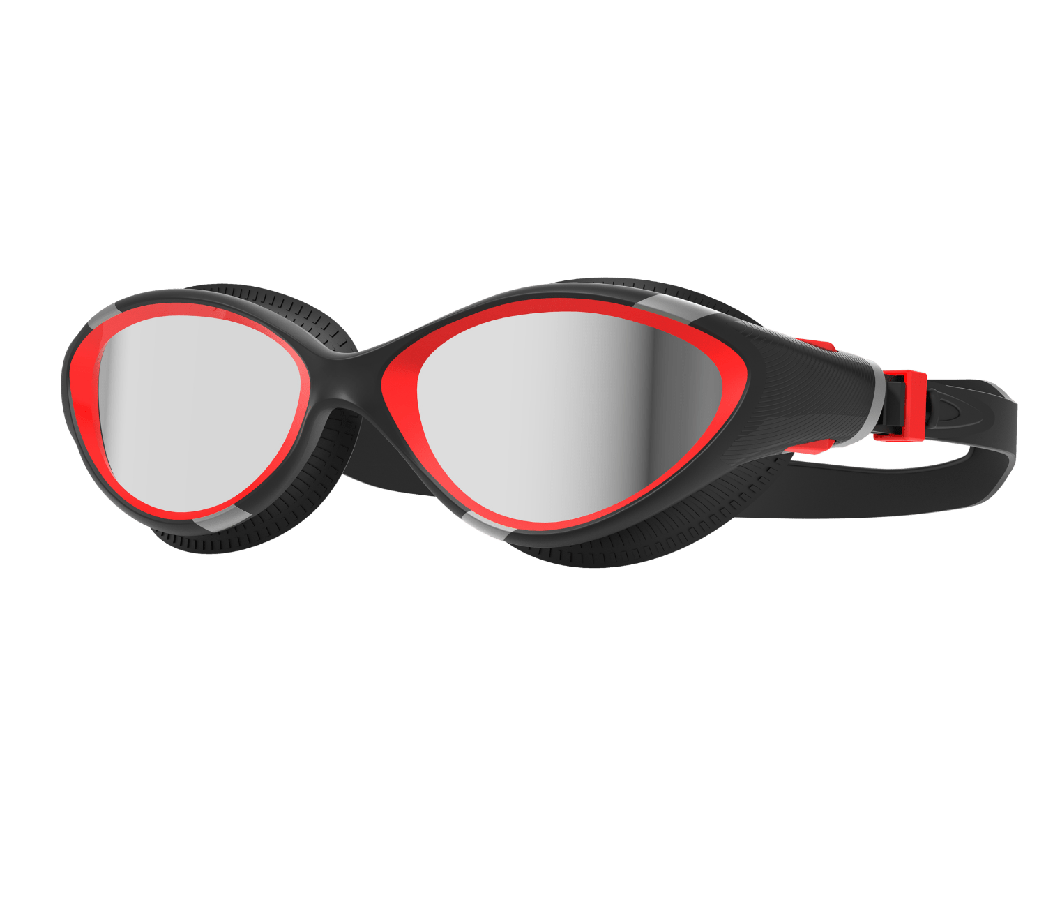 AquaCore 2.0 Mirror uimalasit, hopea - punainenAquaction