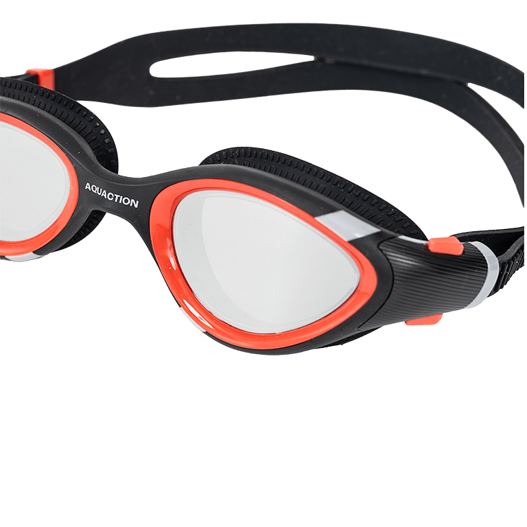 AquaCore 2.0 Mirror uimalasit, hopea - punainenAquaction