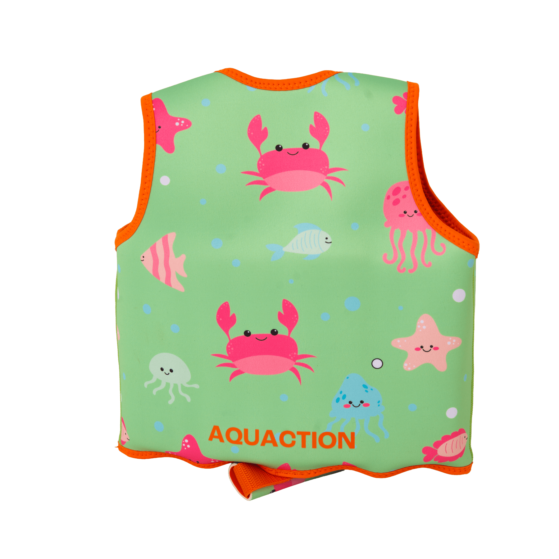 Aquaction lasten tuotepaketti - uimaliivi, hiekkalelu, AquaJunior uimalasit & pyyheAquaction