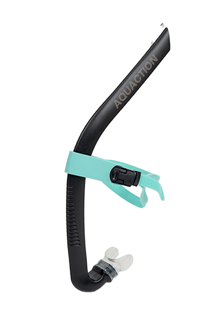 Aqua Center Snorkel keskisnorkkeli, musta - Aquaction