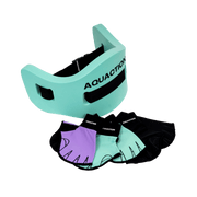 Aquaction tuotepaketti - vesijuoksuvyö & vesijuoksuhanskatAquaction.fi