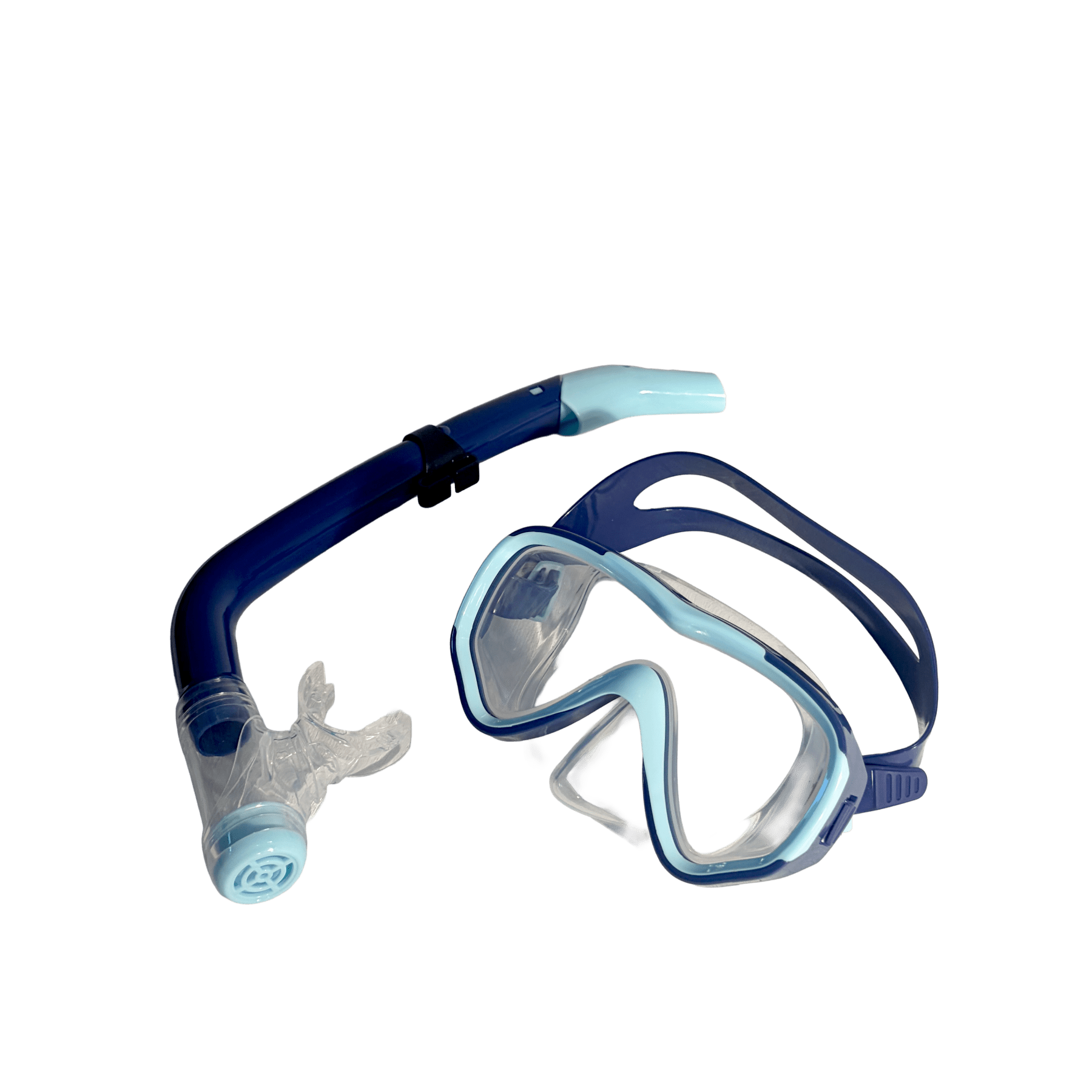 Aquadive Jr lasten snorkkelisetti, sini-minttuAquaction