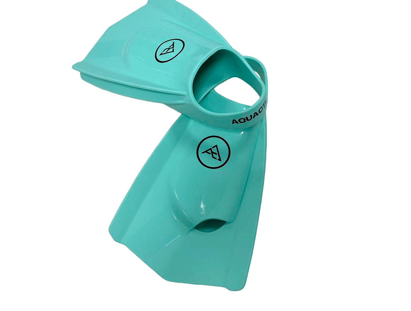 Aquafin 2.0 uimaräpylät, minttu - mustaAquaction