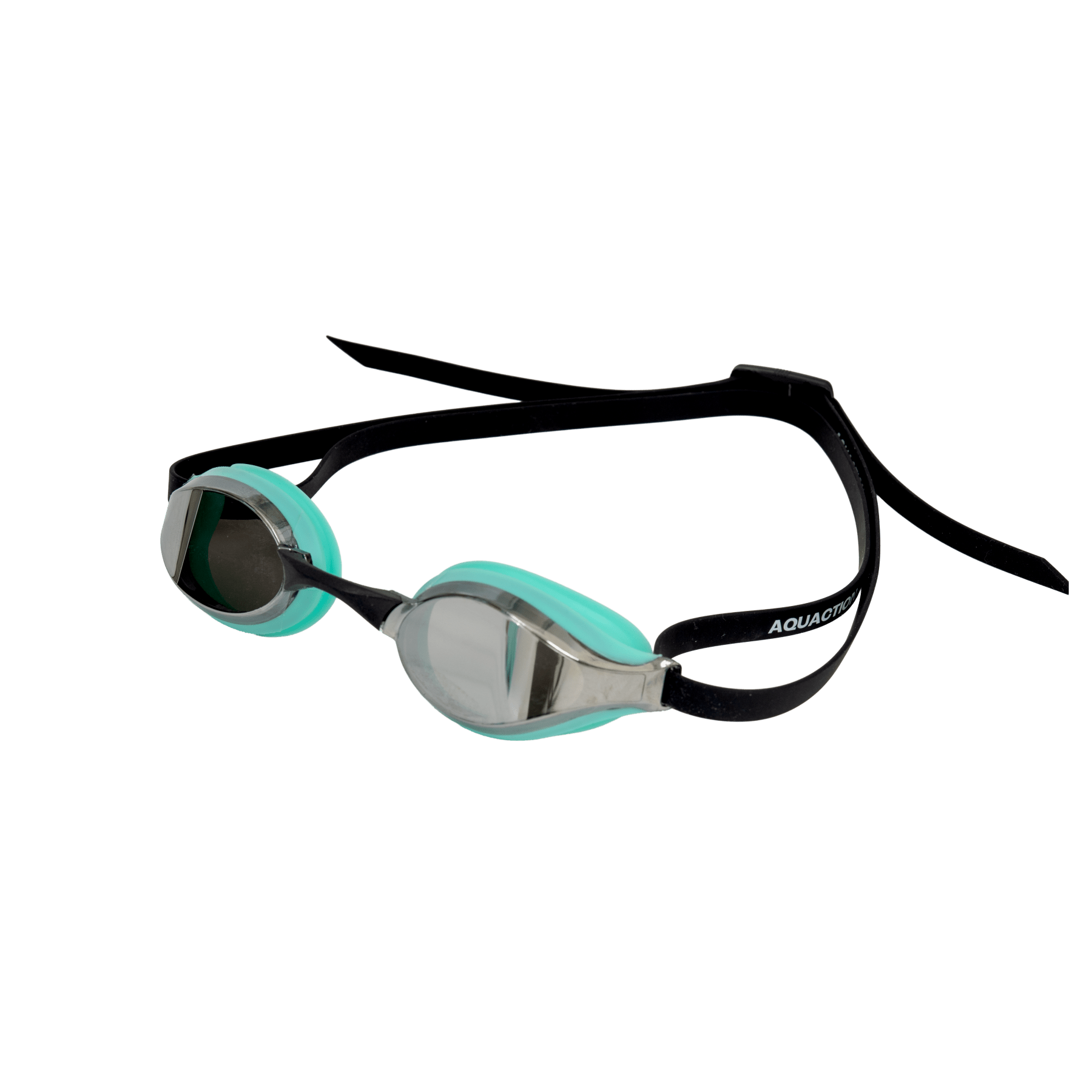 AquaPulse Mirror uimalasit, hopea - minttuAquaction