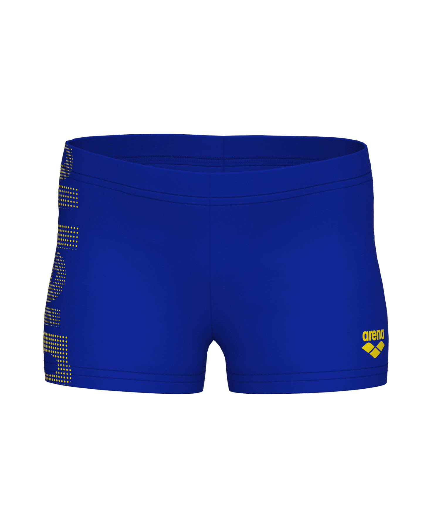 Arena Logo Kids Boy Short poikien uimahousut, tummansini - keltainenArena