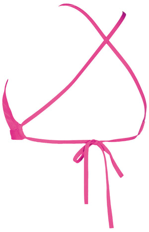 Solid Naisten bikini yläosa, pinkki