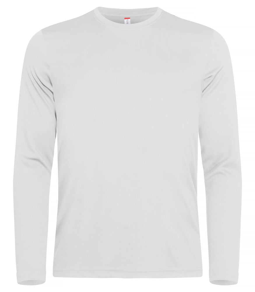 Basic Active - T LS WhiteClique