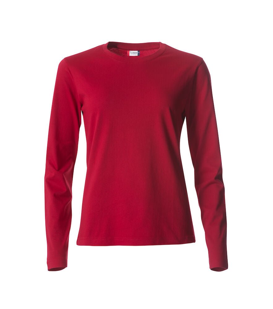 Basic - T L/S ladies RedClique