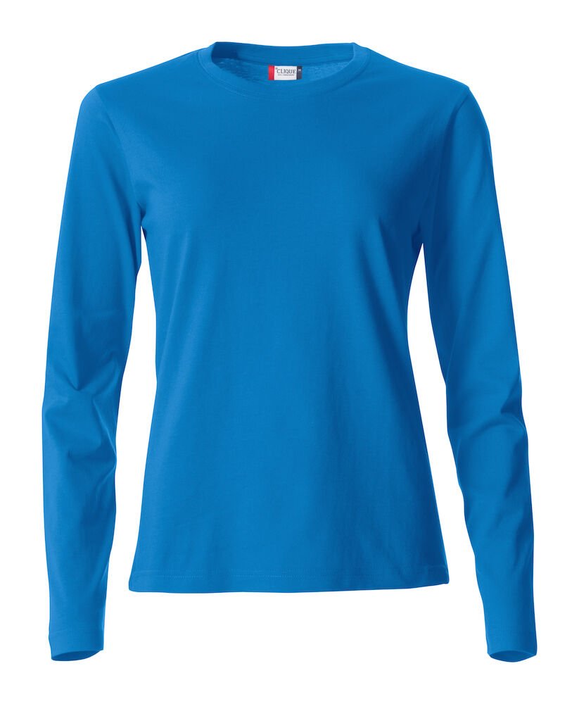 Basic - T L/S ladies RoyalblueClique