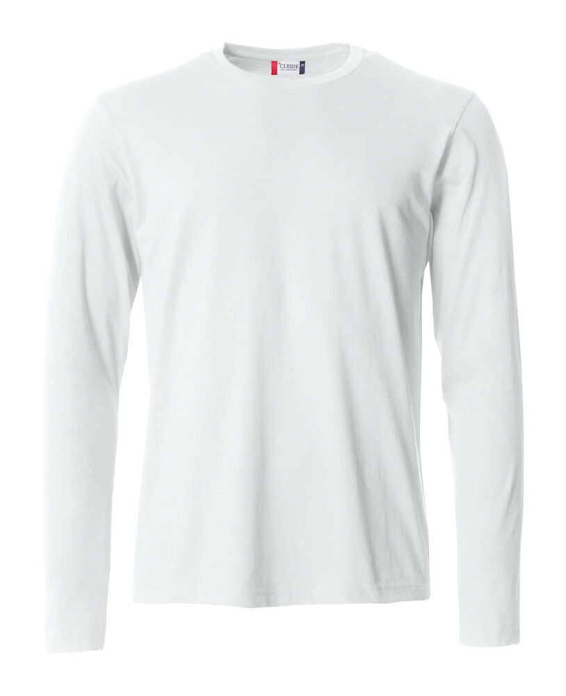 Basic - T L/S WhiteClique