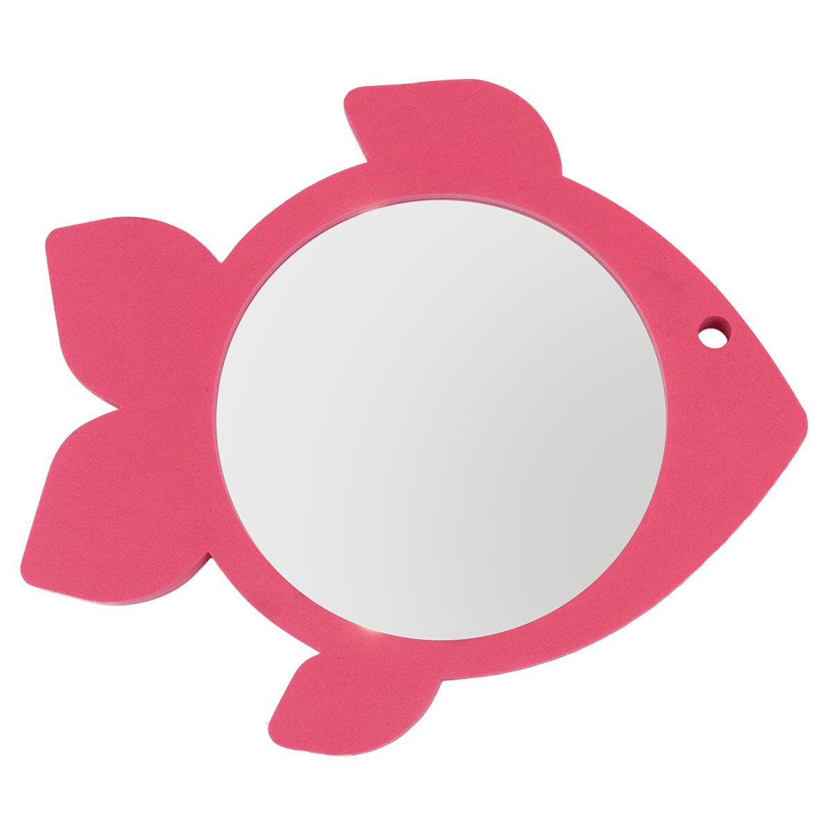 Bath & Pool Mirror kelluva peili, Pink & White FishSplashy