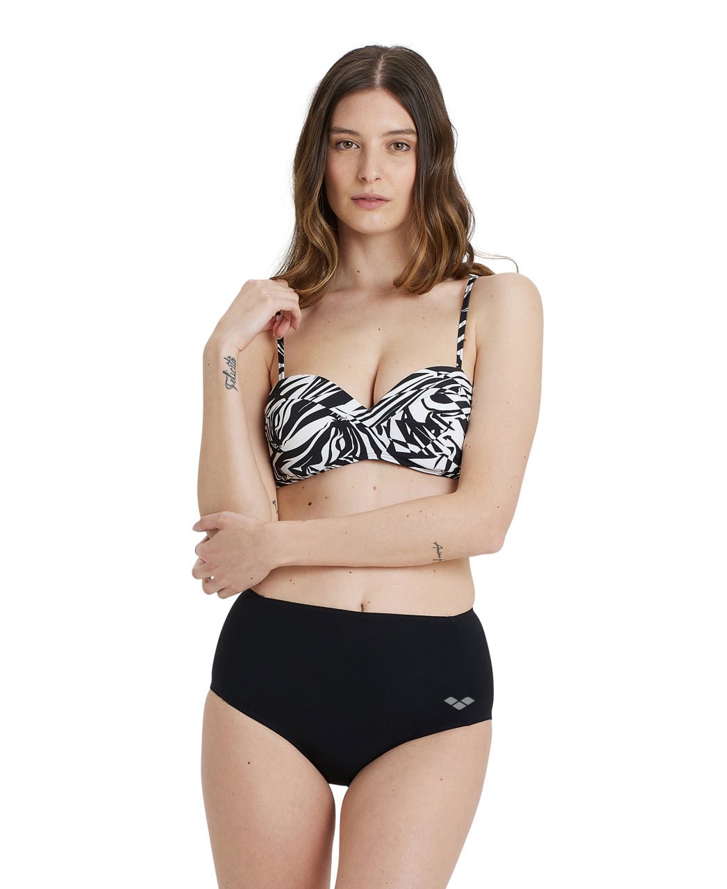 Bodylift Bikini Adelaide naisten bikinit, musta - valkoinenArena