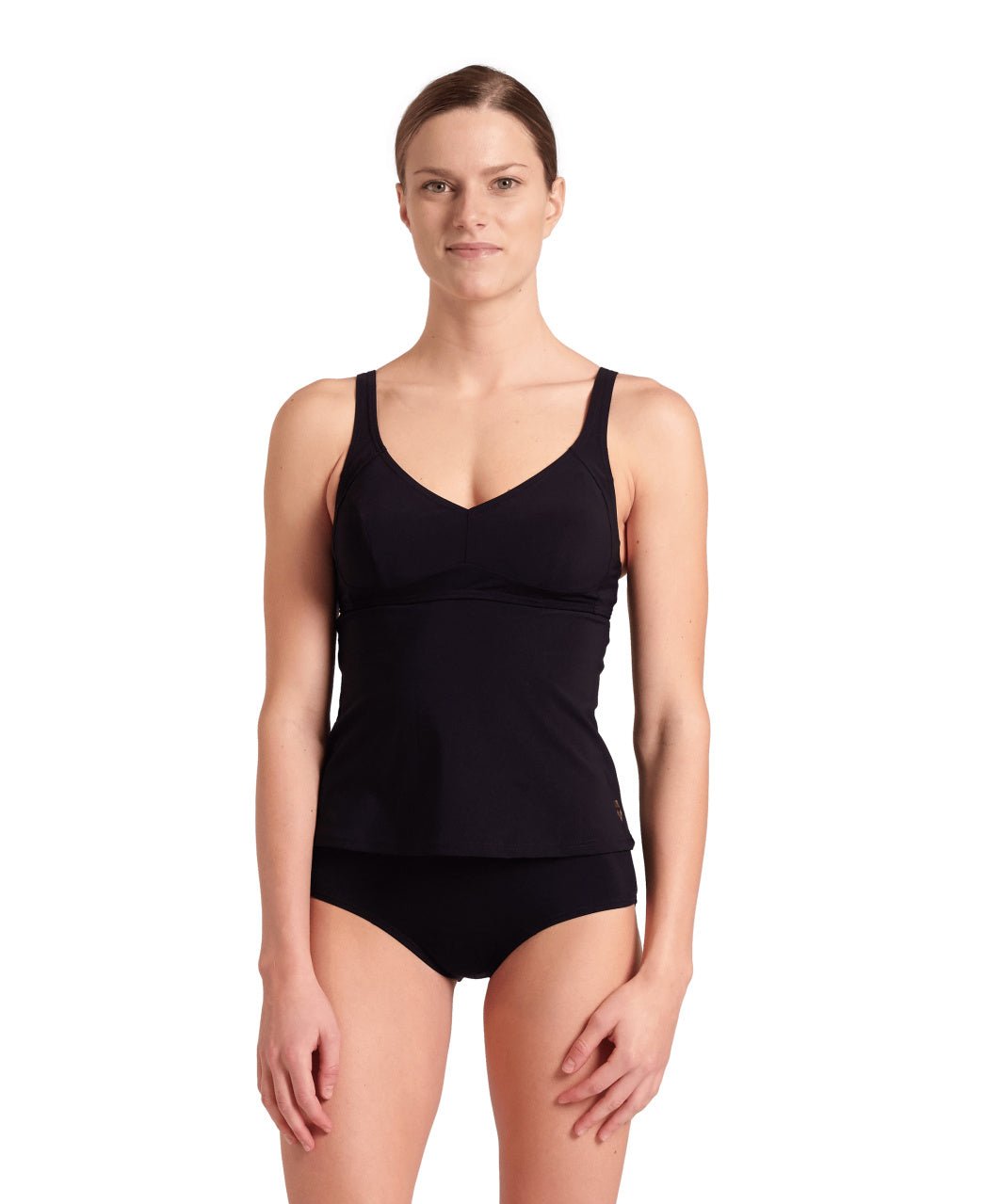 Bodylift Manuela C naisten tankini, mustaArena